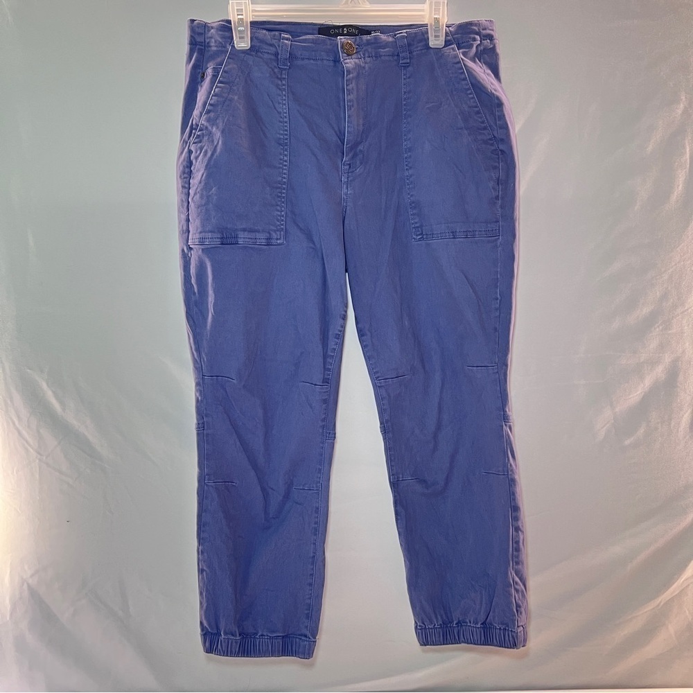 One 5 one Jogger style Pants size 16 - Blue/Grey